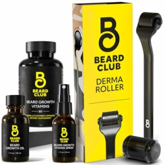 Beard Club Derma Roller & Growth Kit