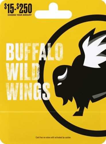 Buffalo Wild Wings Gift Card