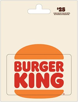 Burger King Gift Card