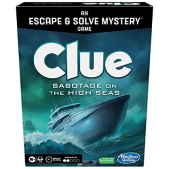 Clue Board Game: Sabotage on The High Seas