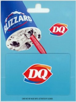 Dairy Queen Gift Card