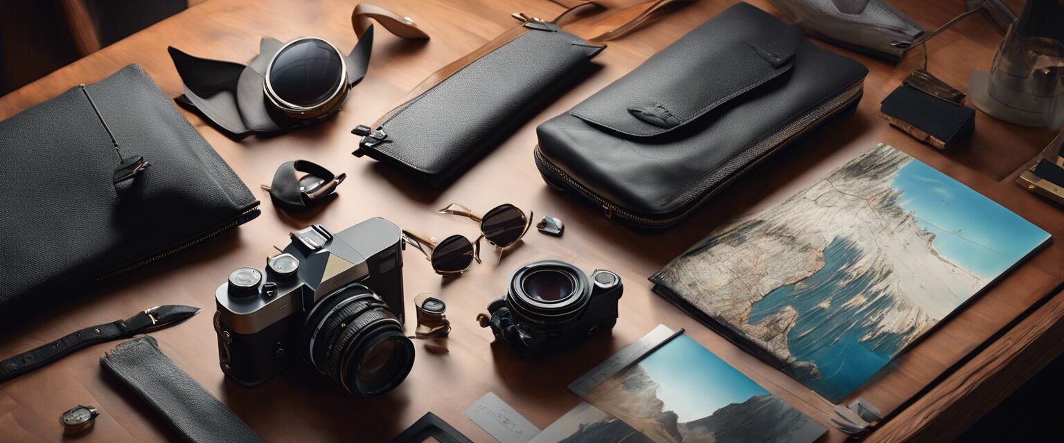 Designer travel accessories