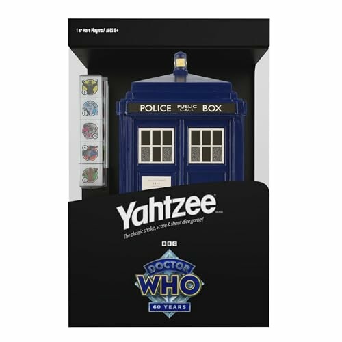 YAHTZEE: Doctor Who TARDIS 60th Anniversary