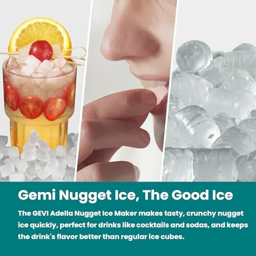 Gevi Adella Gemi Nugget Ice Maker