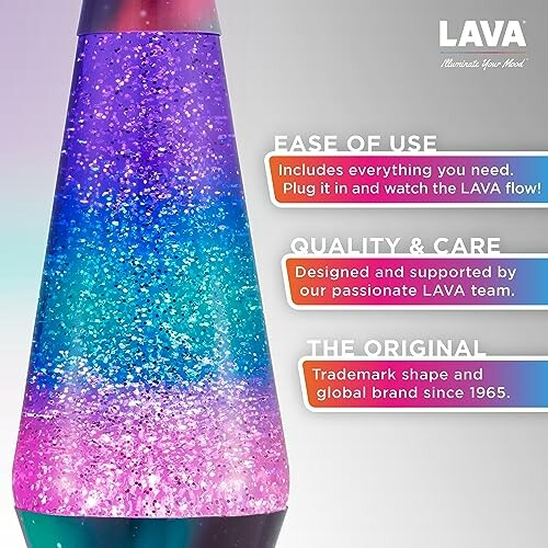 Lava® Lamp - 14.5" Polar Glimmer