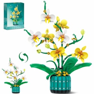 Orchid Flowers Building Set