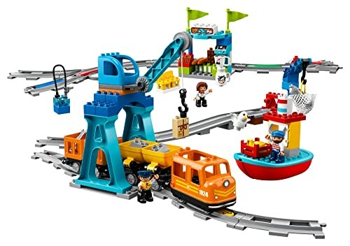 LEGO DUPLO Town Cargo Train Set 10875