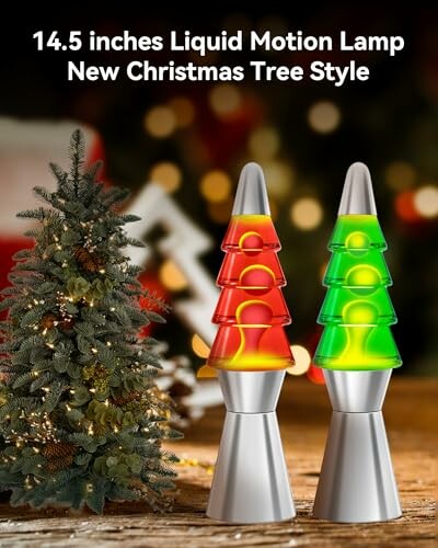 Christmas Tree Liquid Motion Night Light