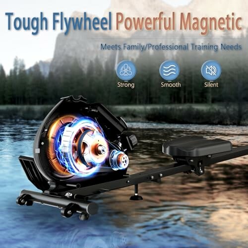 UPREIGN Magnetic Rowing Machine