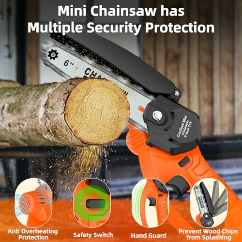 Mini Chainsaw Cordless