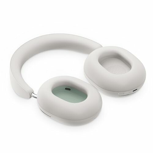 Modern gray over-ear headphones