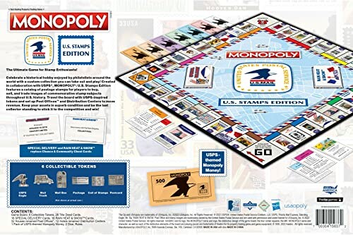 Monopoly: U.S. Stamps Edition