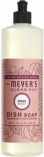 MRS. MEYER'S CLEAN DAY Liquid Dish Soap - Rose