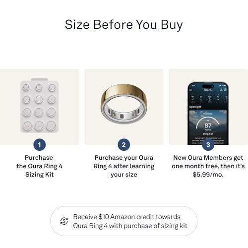 Oura Ring 4 Sizing Kit