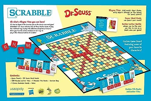 SCRABBLE: Dr. Seuss Board Game