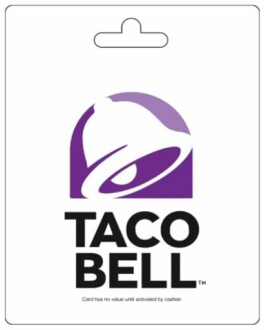 Taco Bell Gift Card