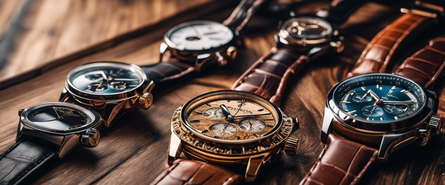 Luxury watches collection