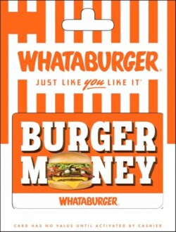 Whataburger Gift Card